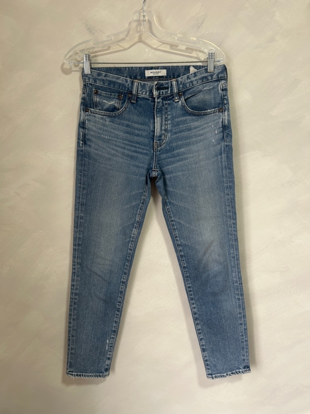 MOUSSY VINTAGE Edmond High-Rise Skinny Jeans 26 blue - Picture 3 of 11